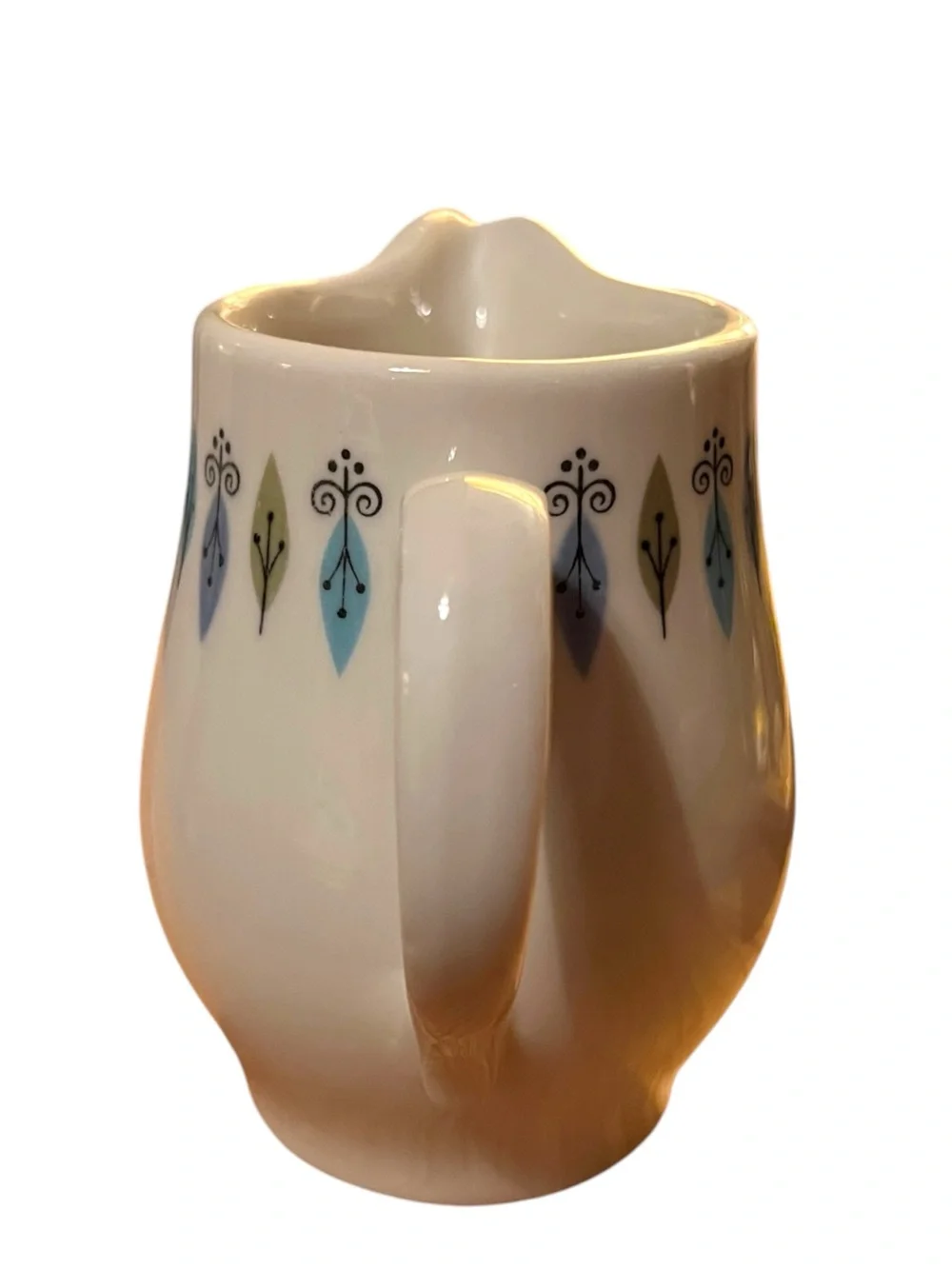 Vintage Syracuse China Nordic Creamer MCM Atomic Mid Century Modern